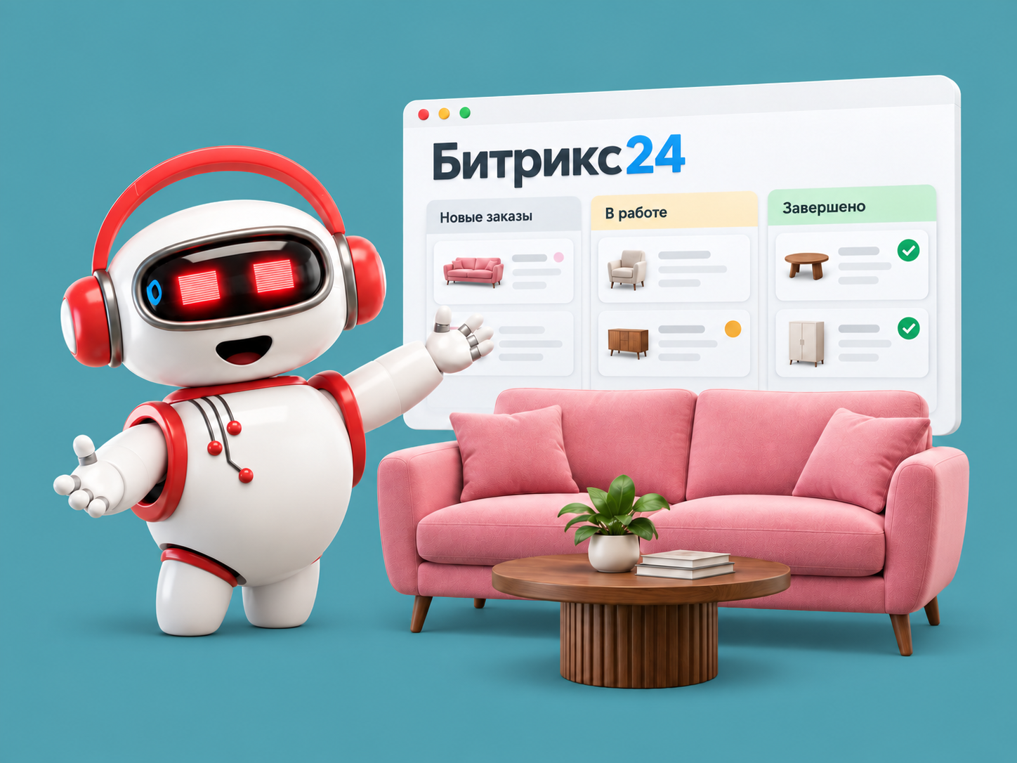 Битрикс24 для мебельной компании
