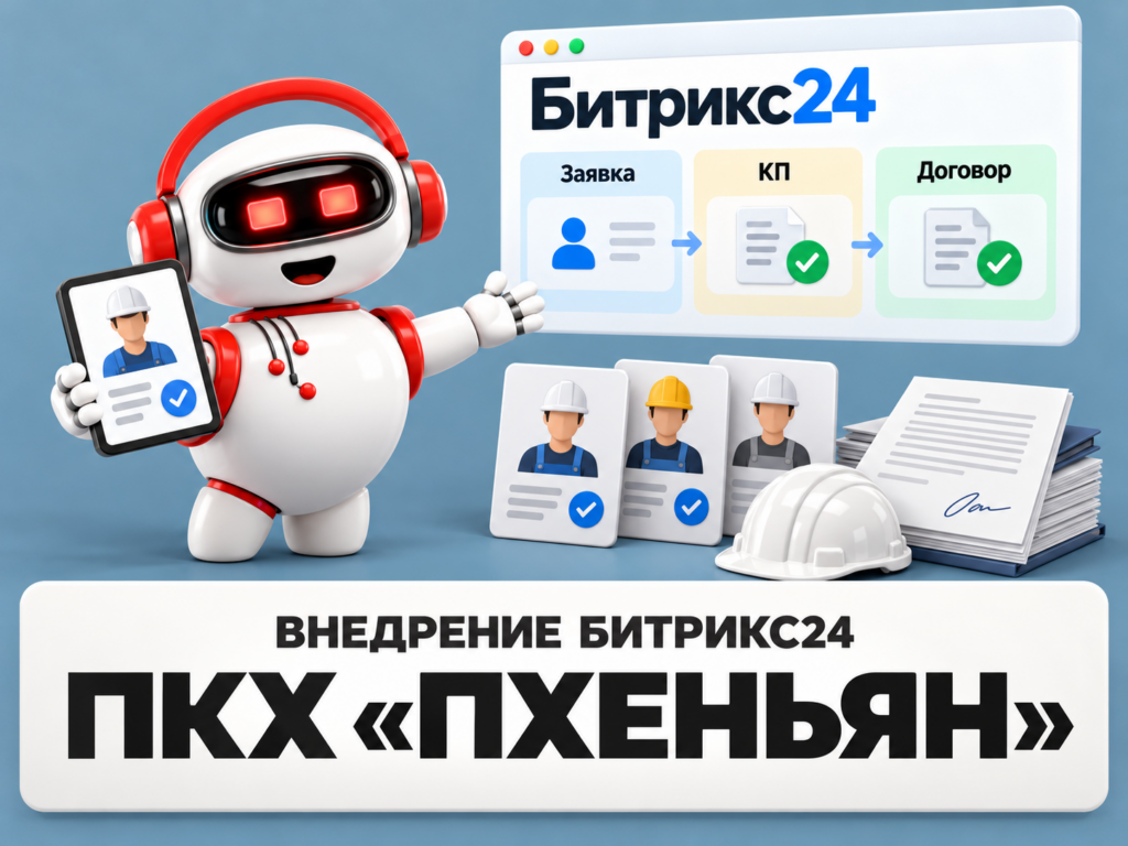 ВНЕДРЕНИЕ БИТРИКС24 ДЛЯ КОМПАНИИ ПКХ «ПХЕНЬЯН»