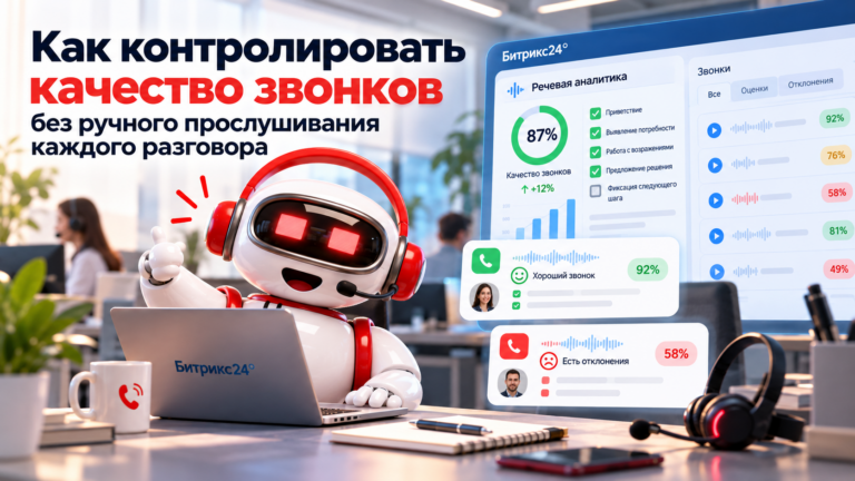 Робот контролирует качество звонков